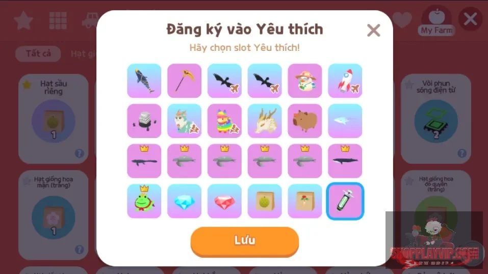 0 kc, 9m ts,  cần cơ khí  tẩy ngon ( 3 tỷ lệ qv, 2 tc), đủ tất cả sẵn lên cần rùa vvip,  cuốc lưỡi hái tử thần vàng, 2 quạ nuốt giấc mơ, thuyền vịt, tên lửa vũ trị bay cao, cúp giải nghệ thuật 2025, 181 bọ hiếm, 2 kc xanh, 2 kc đỏ, 3 hạt sâm,1 hạt sầu riêng,  log zing, trắng tt, LV1